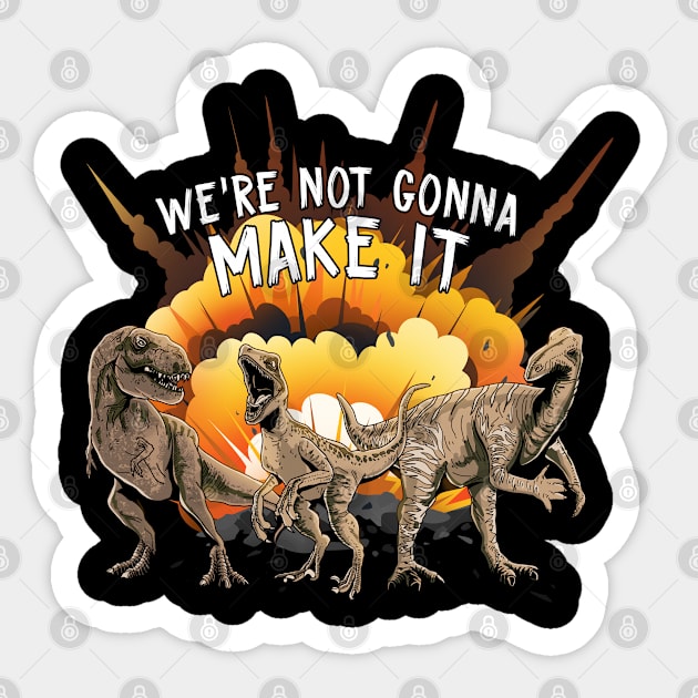 Dinosaur Animal Kingdom Disney Shirt Sticker by Britt